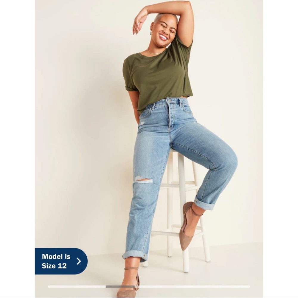 Extra High Rise Straight Jeans